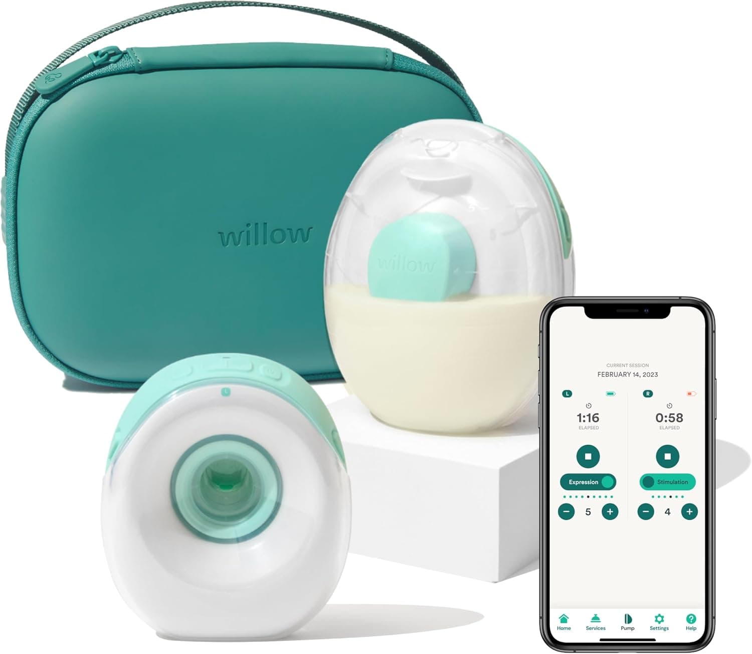 Willow Go Wearable Breast Pump