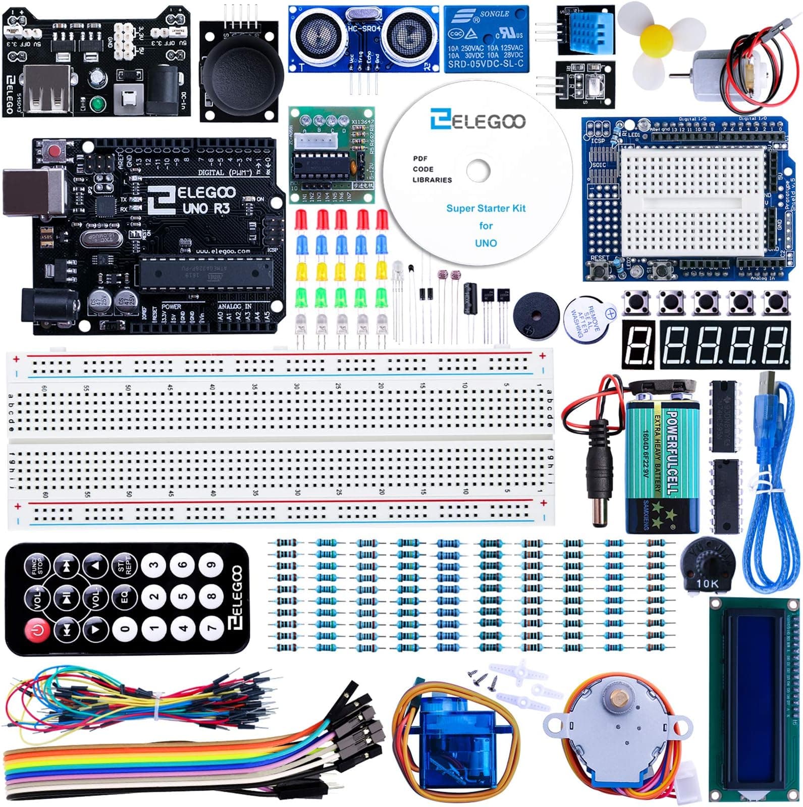 Elegoo UNO R3 Microcontroller Board