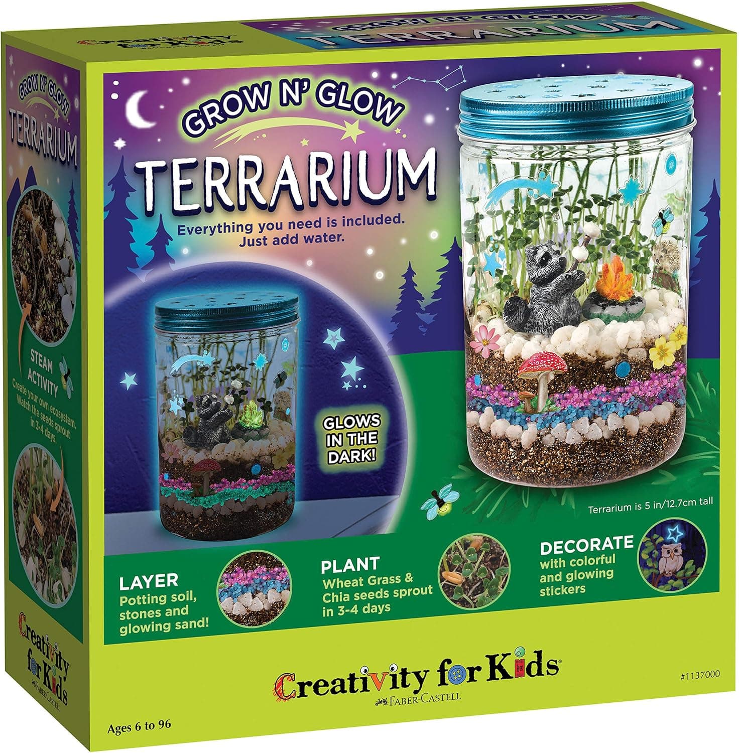 Creativity for Kids Grow 'N Glow Terrarium