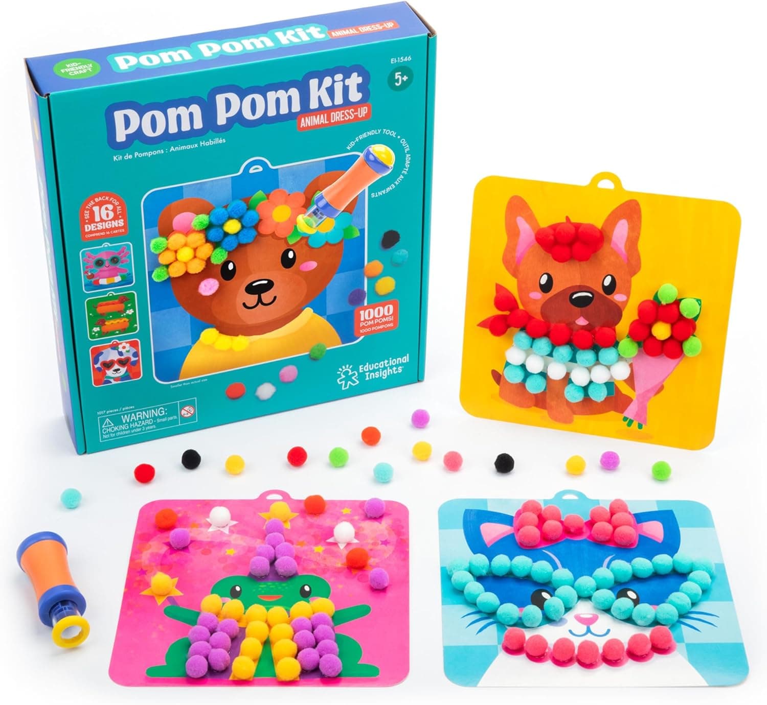Creativity for Kids D.I.Y. Pom Pom Jewelry Kit