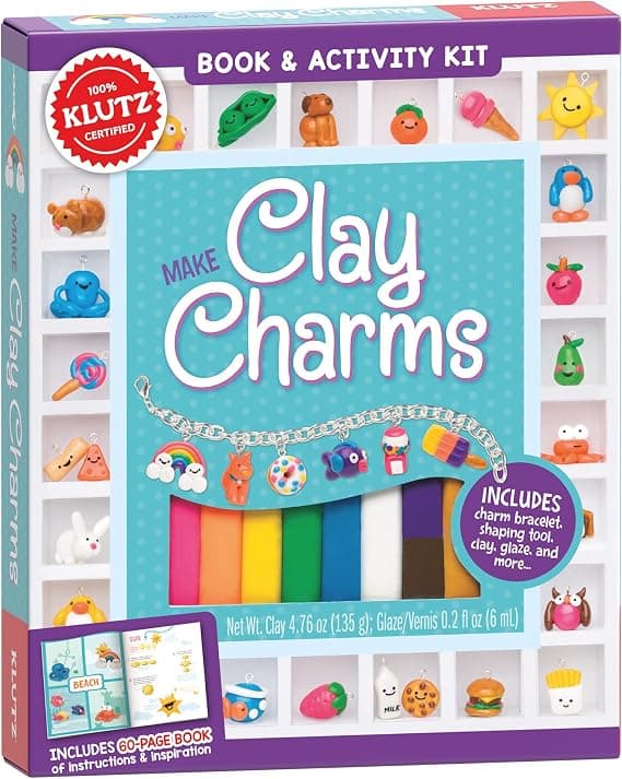 Klutz Make Clay Charms Craft Kit
