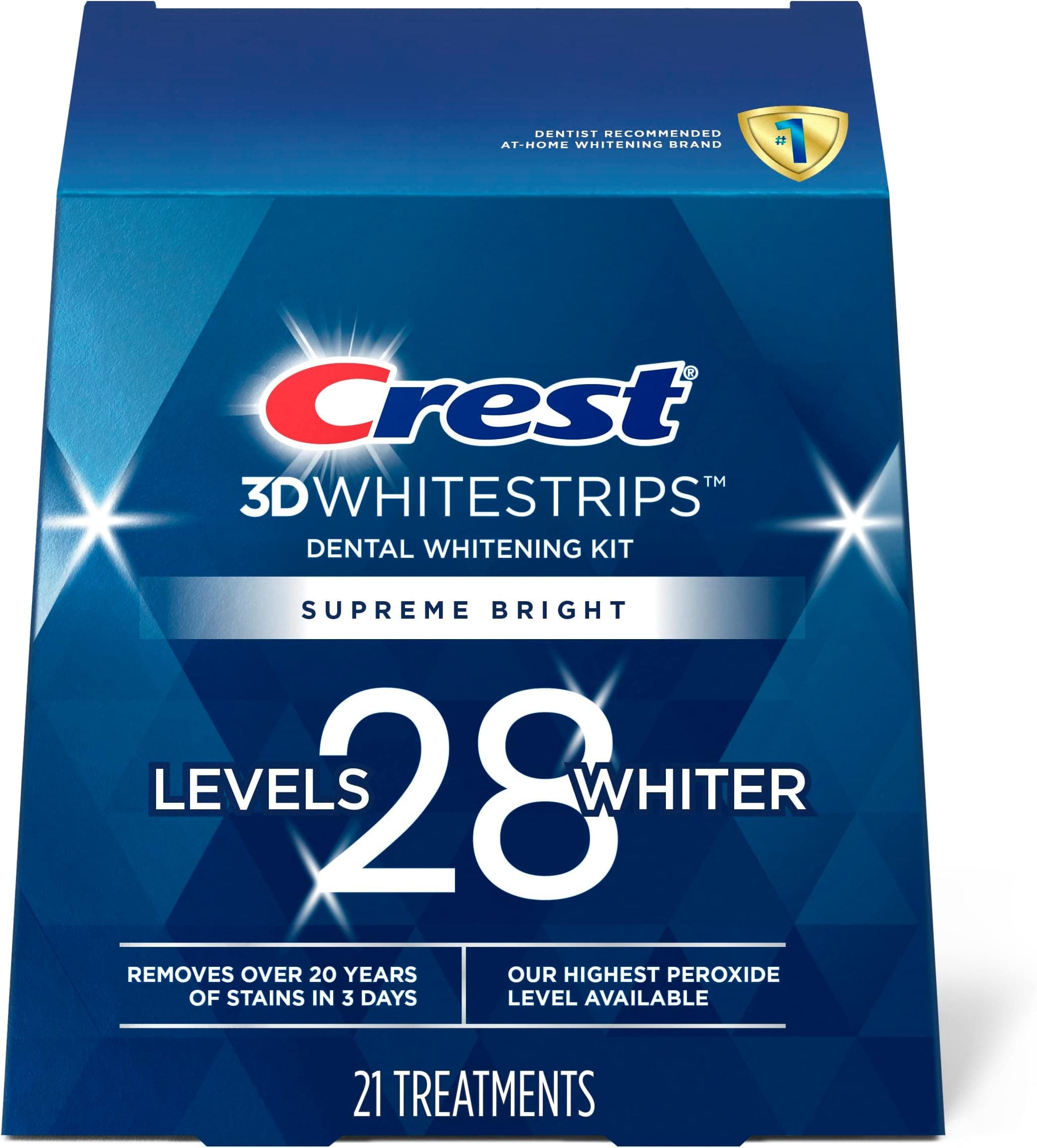 Crest 3DWhitestrips Professional Effects Teeth Whitening Kit