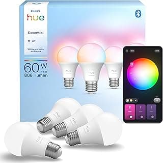Philips Hue White and Colour Ambiance E27 Smart Bulb