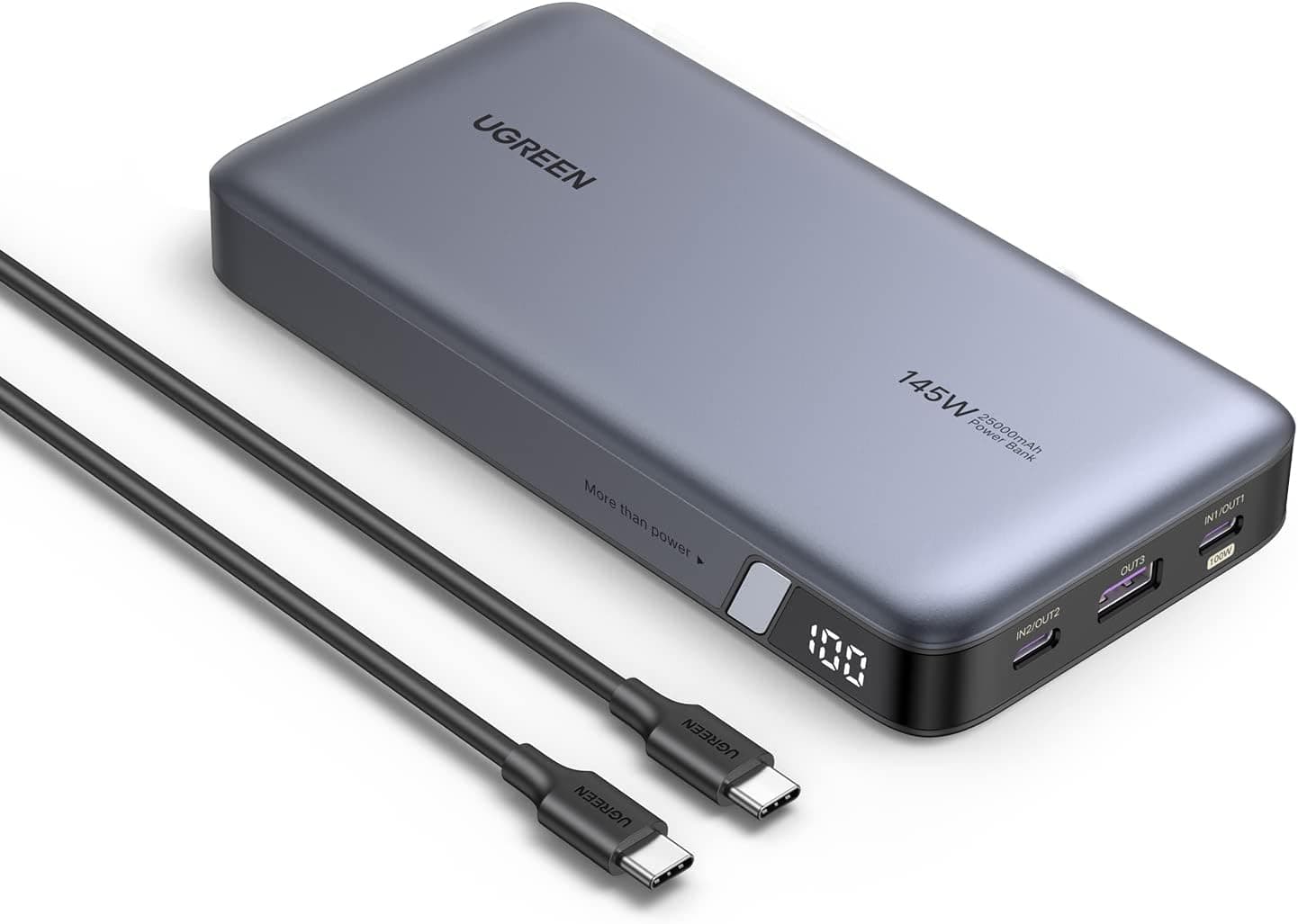 Ugreen Power Bank 145W, 25,000mAh