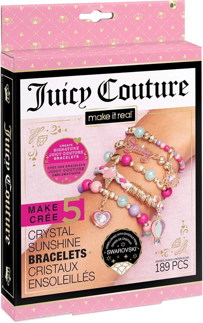 Make It Real Juicy Couture Crystal Sunshine Bracelets Kit