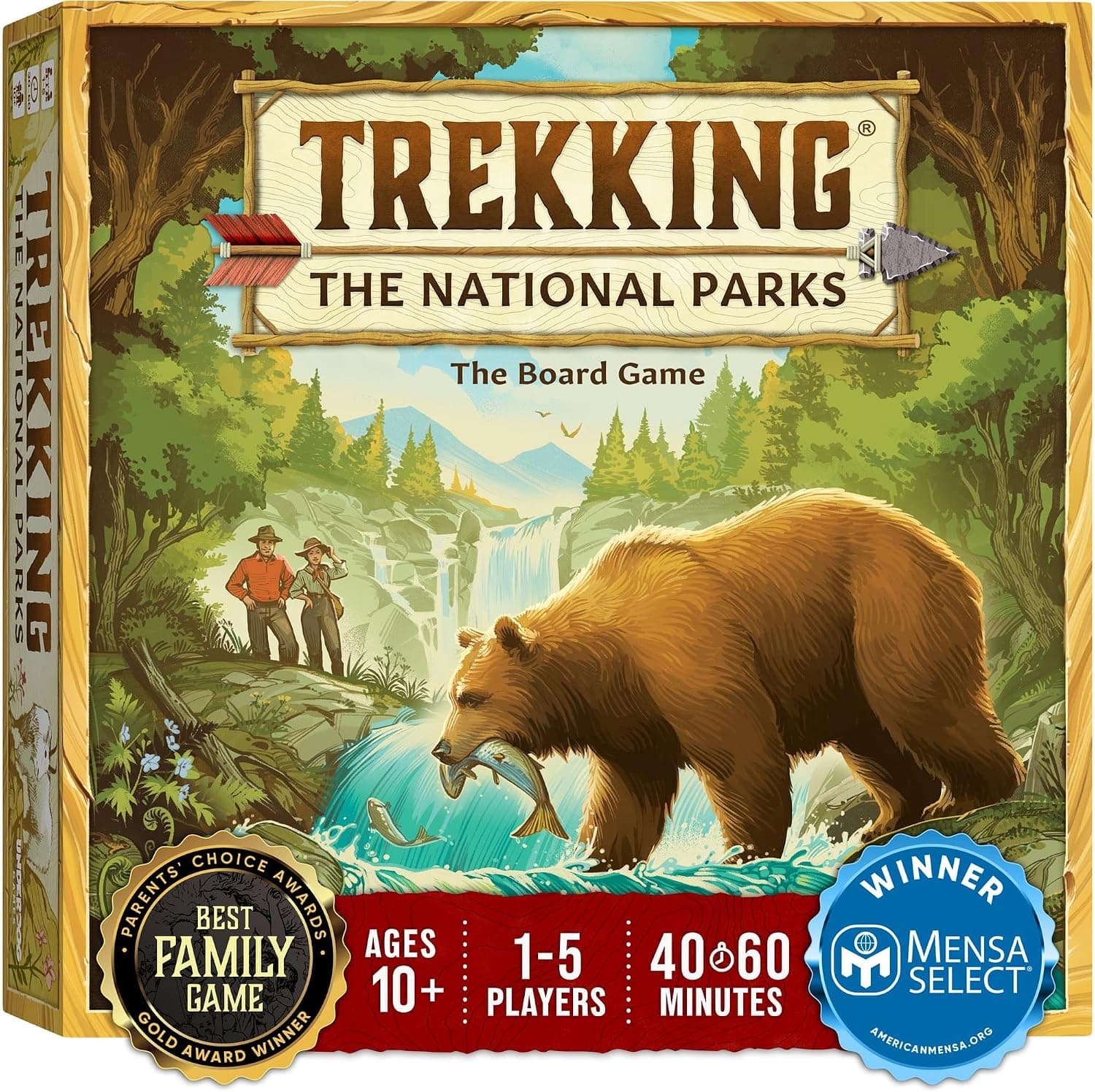 Underdog Games Trekking the National Parks Board Game