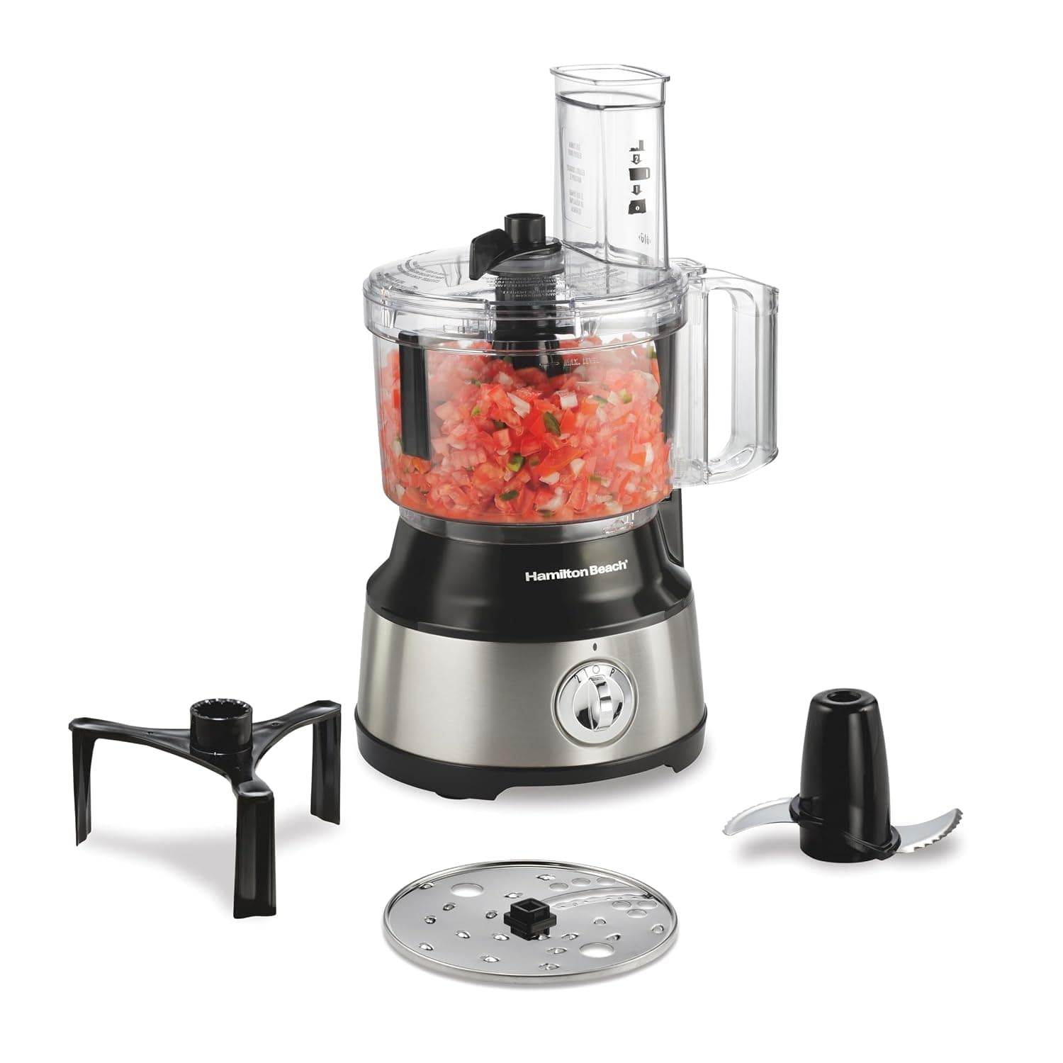 Hamilton Beach 70730 Bowl Scraper Food Processor 10-Cup