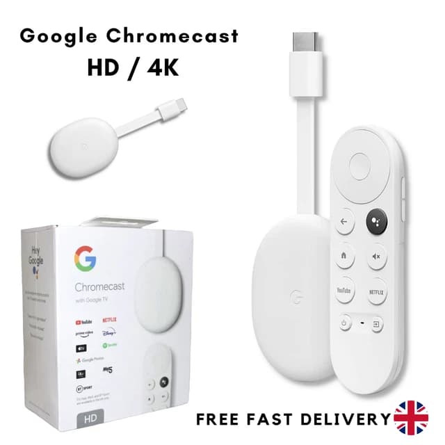 Google Chromecast with Google TV (4K)