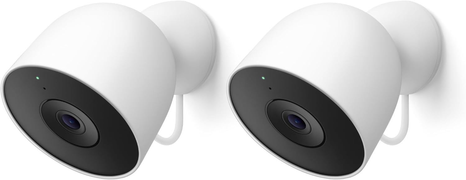Google Nest Cam Wired 2-Pack 2025