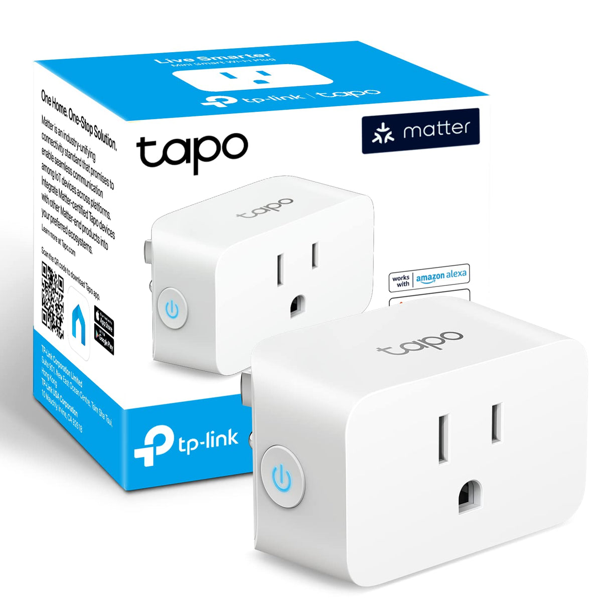 TP-Link Tapo P125M Matter Smart Plug