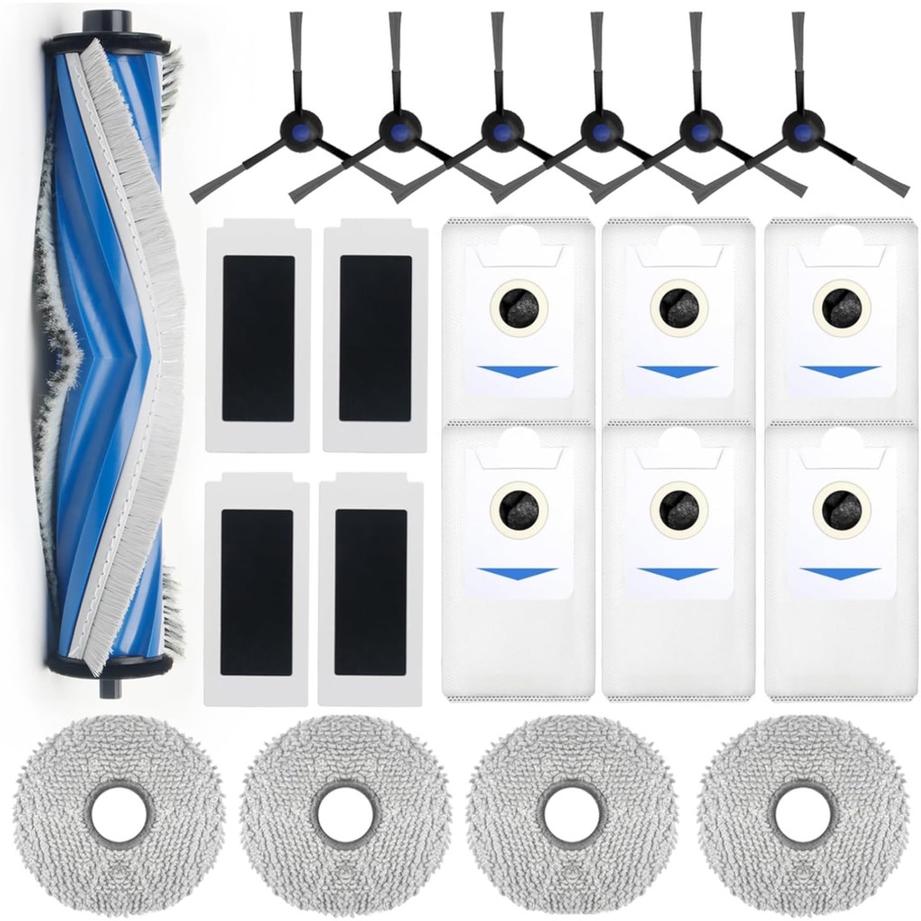 Robot Vacuum Accessories (Mop Pads & Bags)