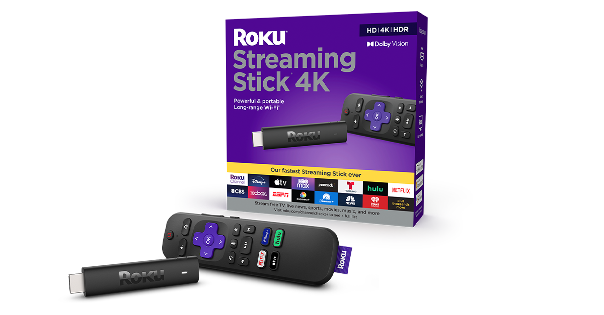 Roku Streaming Stick 4K+