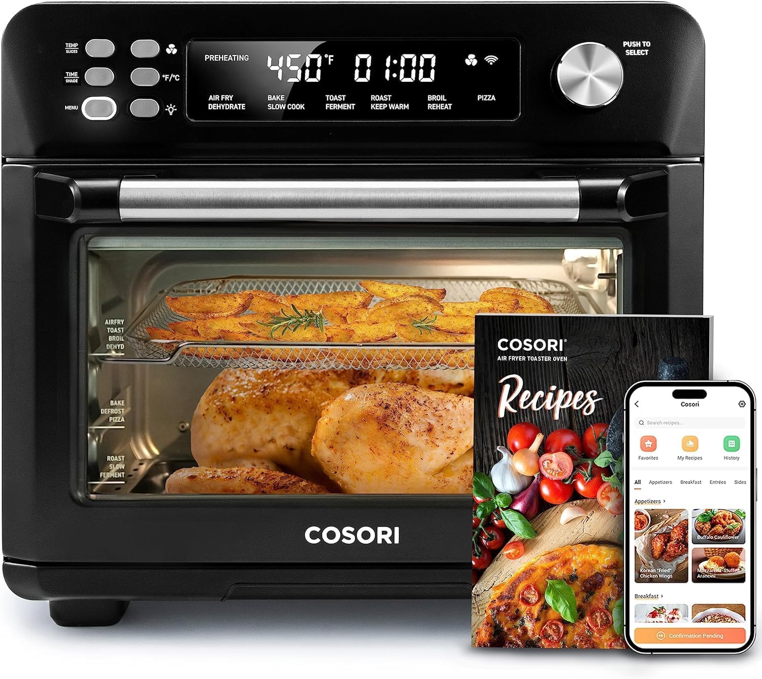Cosori 12-in-1 Air Fryer Toaster Oven