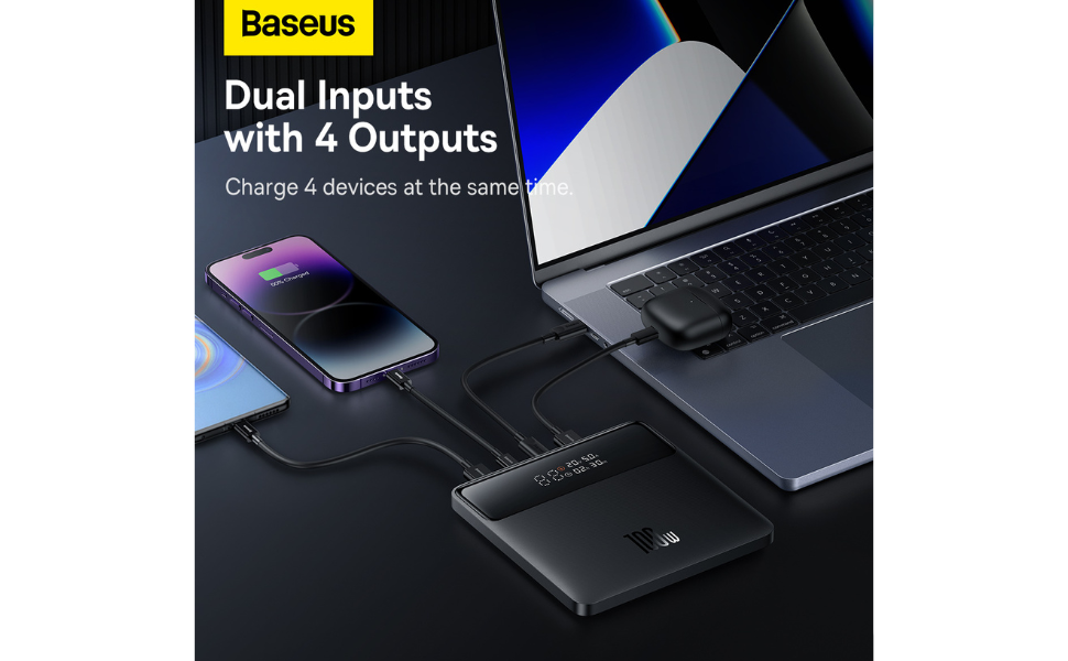 Baseus Blade 100W Laptop Power Bank 20000mAh