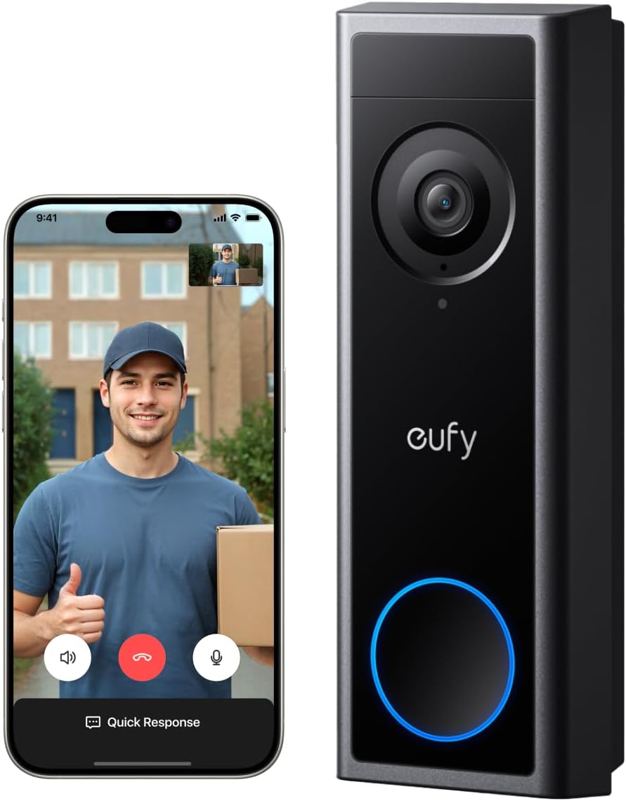 Eufy Security Video Doorbell 2K (Battery-Powered)
