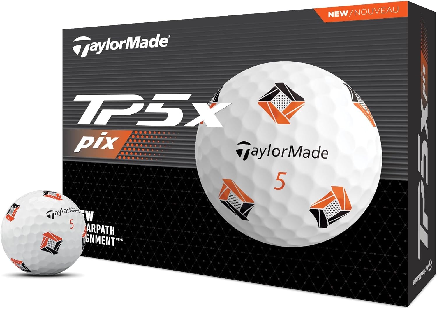 TaylorMade TP5x Golf Balls (2024)