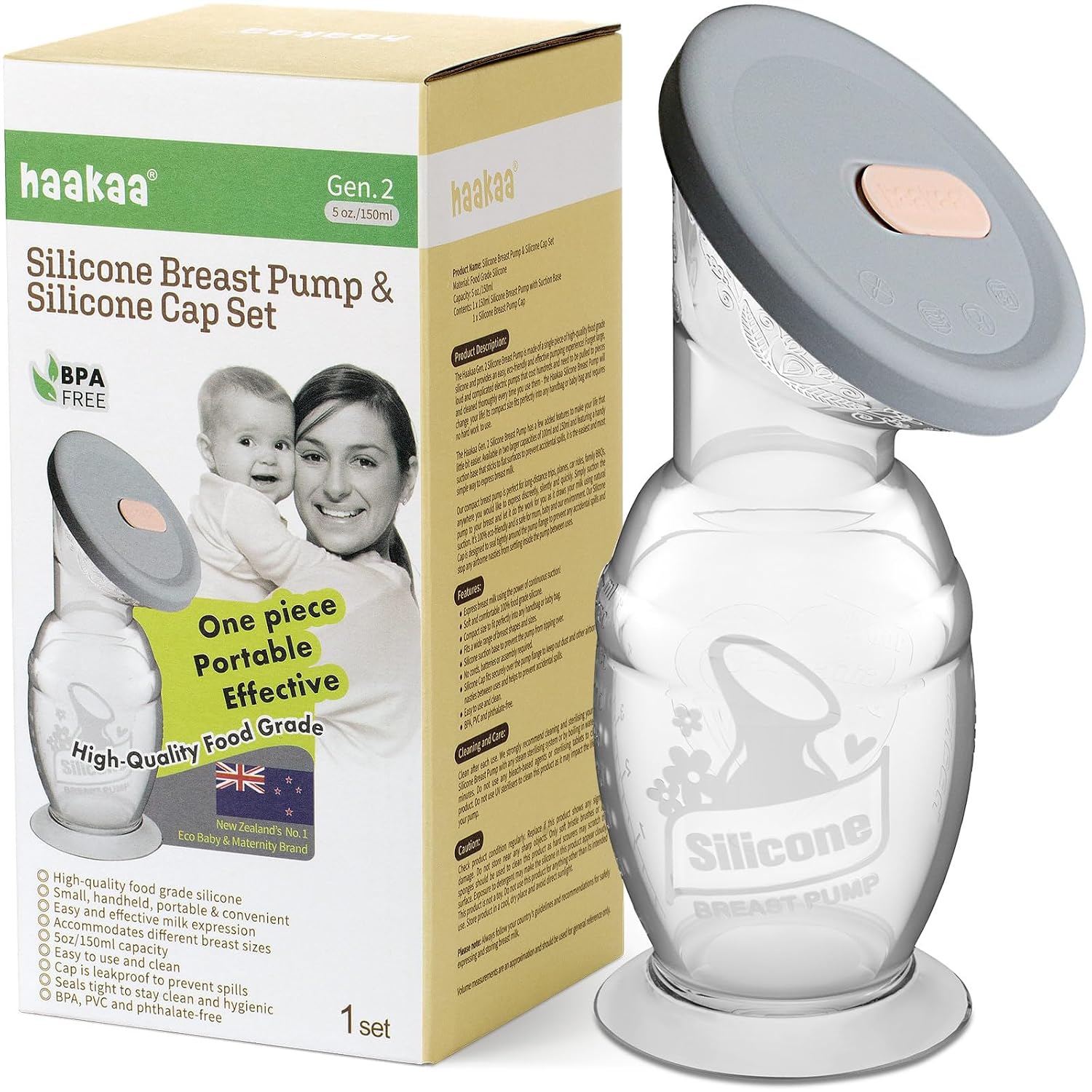 Haakaa Silicone Breast Pump