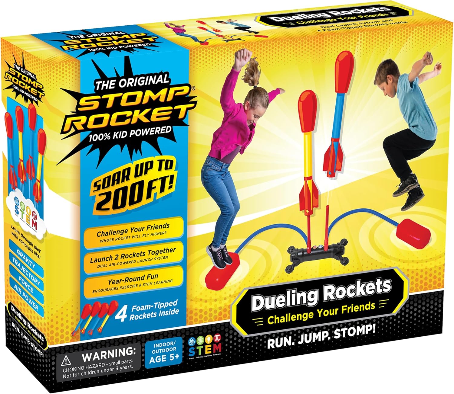 Stomp Rocket Original Dueling Rockets