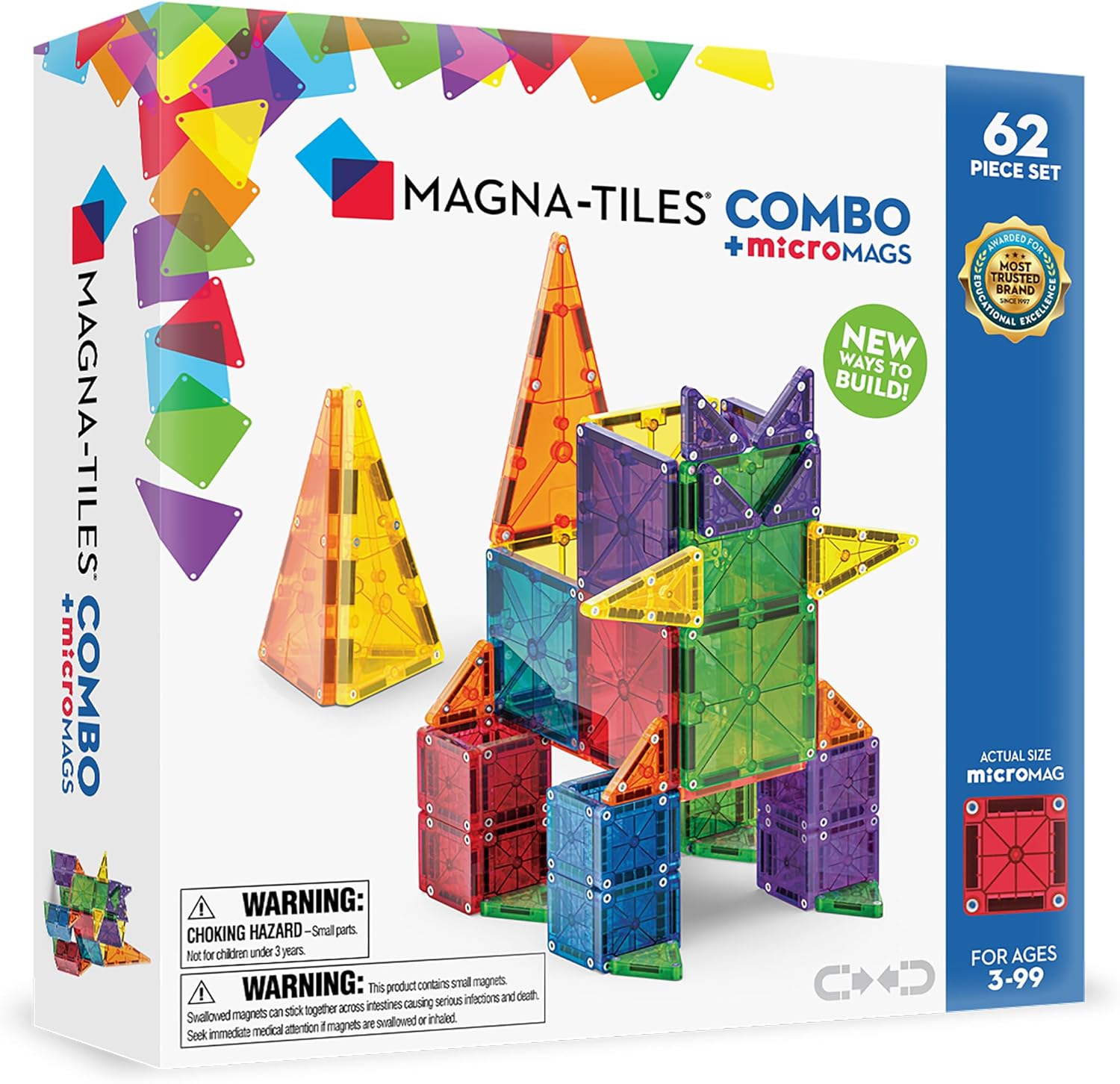 Magna-Tiles Magnetic Building Blocks