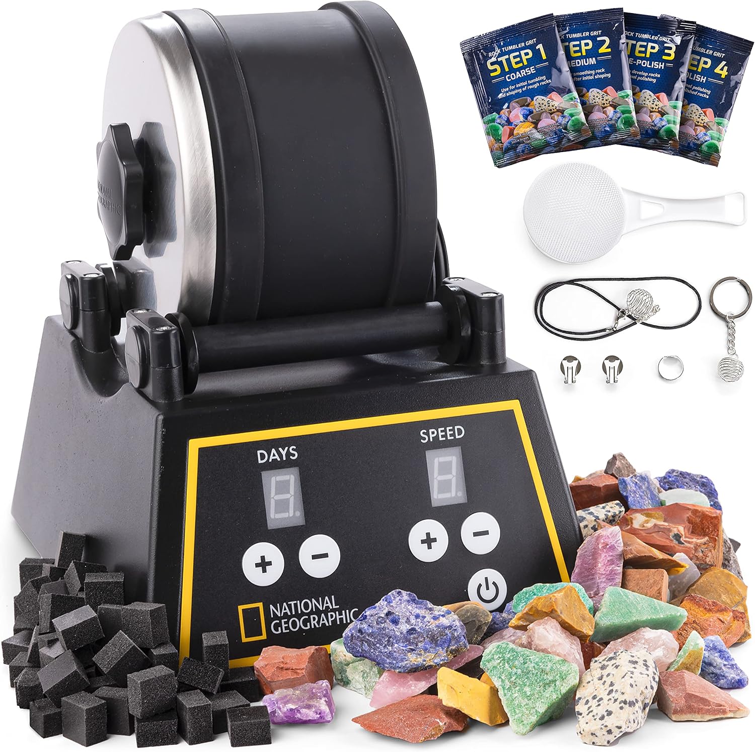 National Geographic Rock Tumbler Polisher