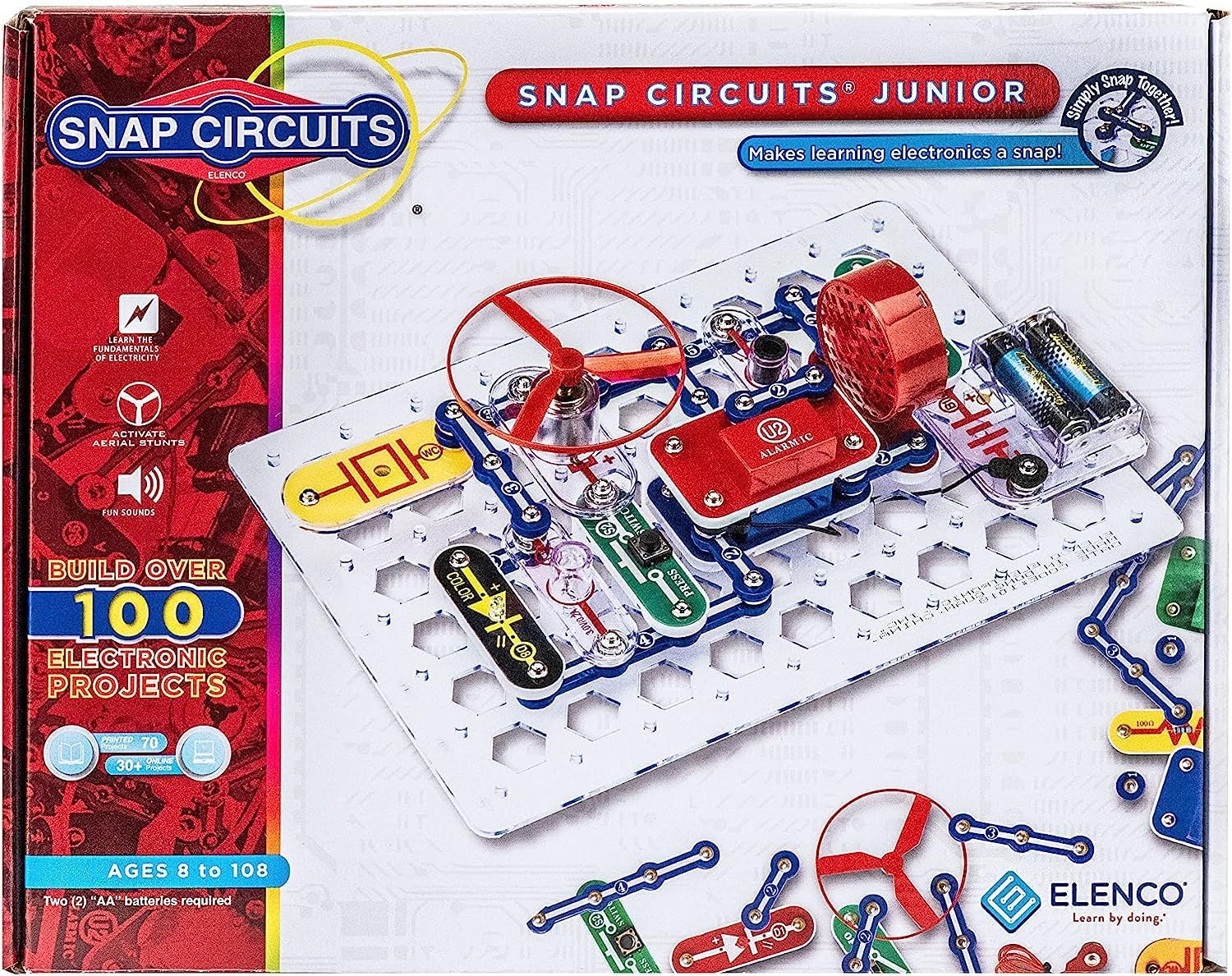 Elenco Snap Circuits Jr. SC-100 Electronics Exploration Kit