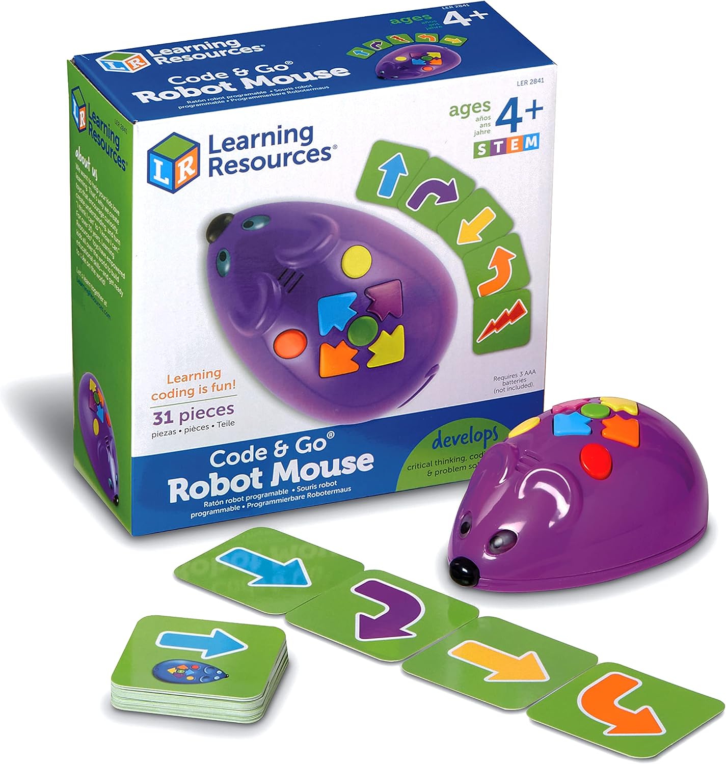 Learning Resources Code & Go Robot Mouse Activity Set