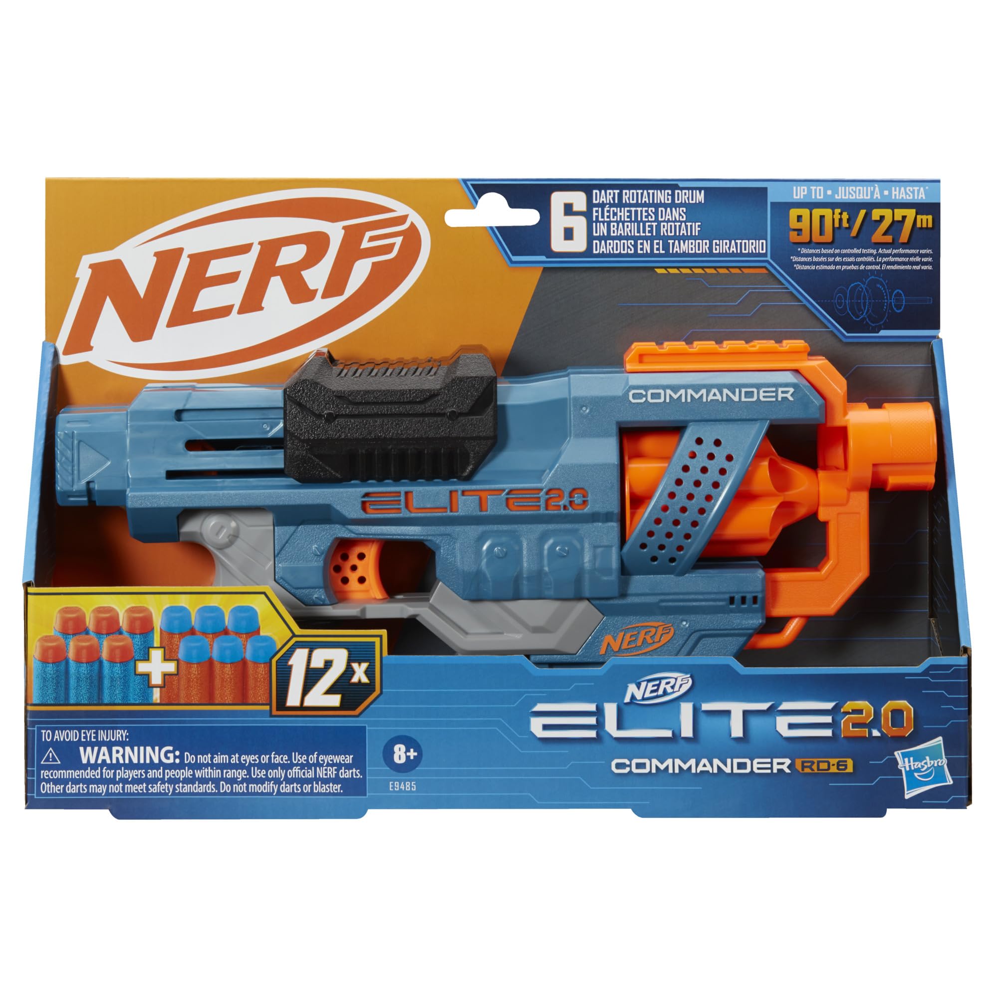Nerf Elite 2.0 Commander RD-6 Blaster