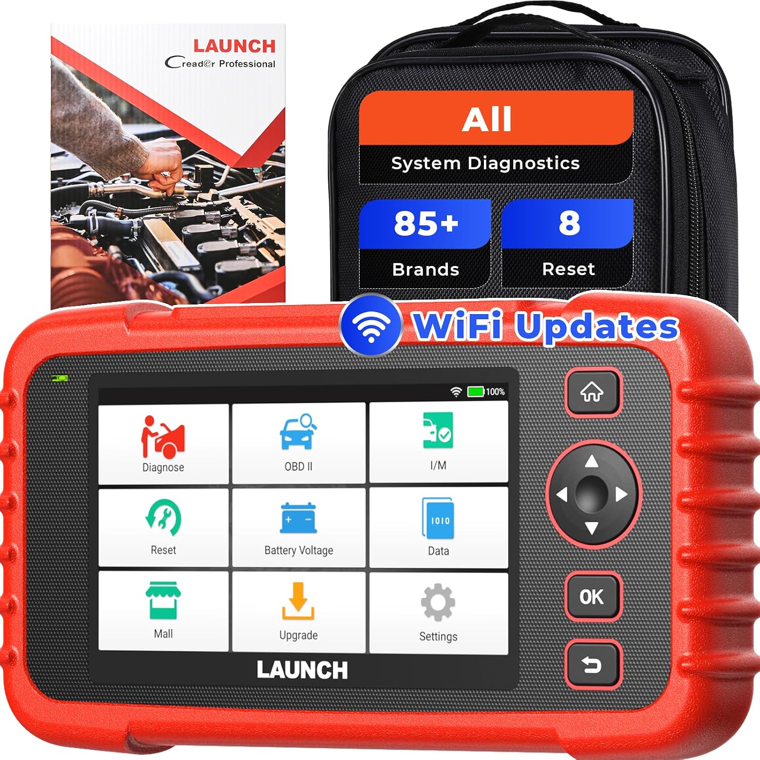 Launch CRP129X Multi-System OBD2 Diagnostic Scanner
