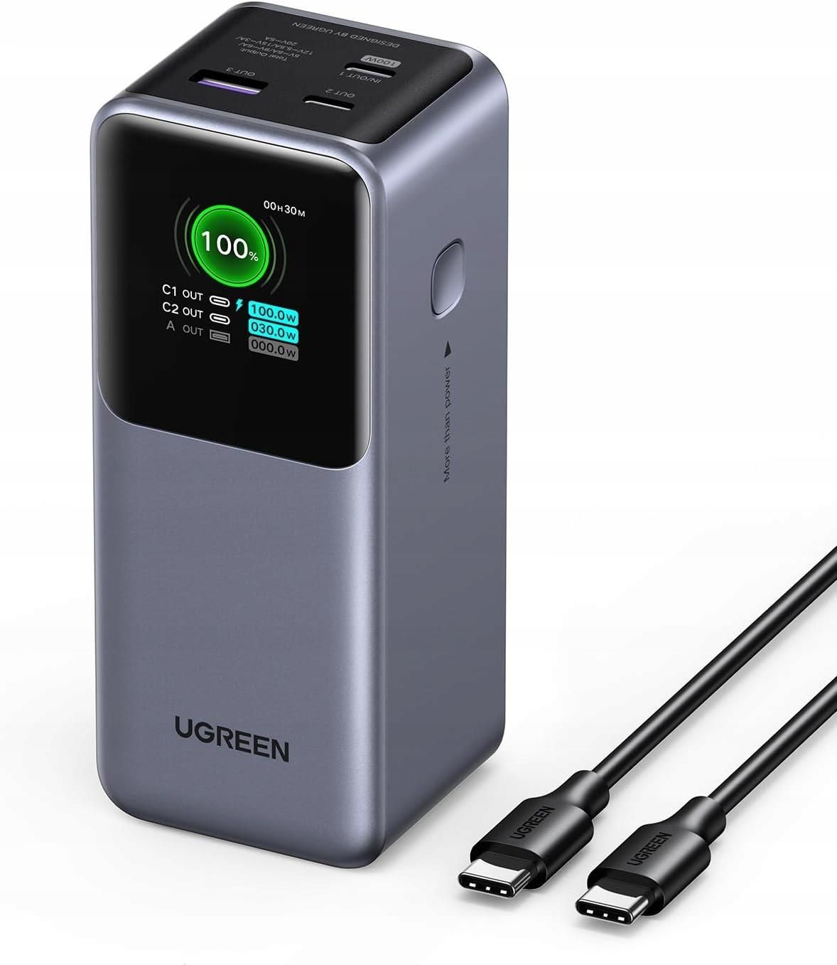 UGREEN Nexode 130W 20,000mAh Power Bank
