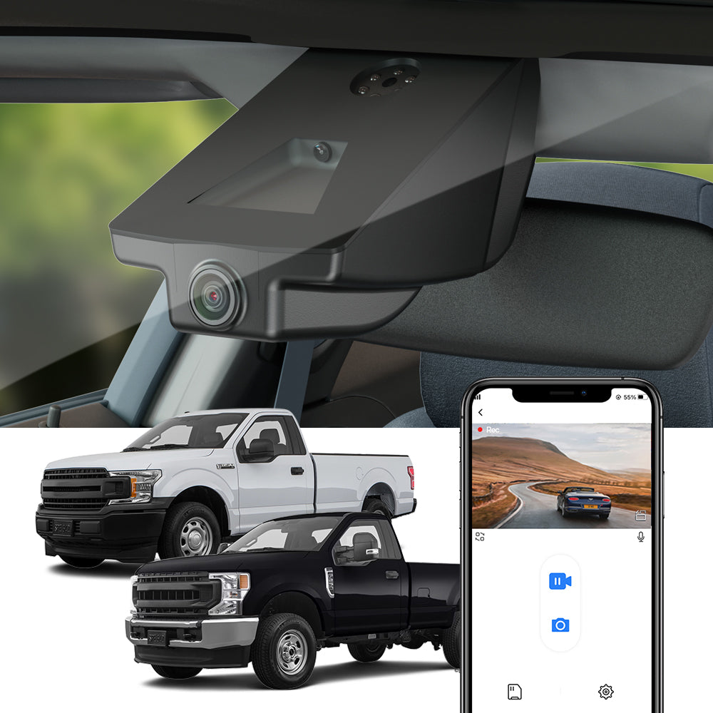 Fitcamx Dash Cam for Ford F-150