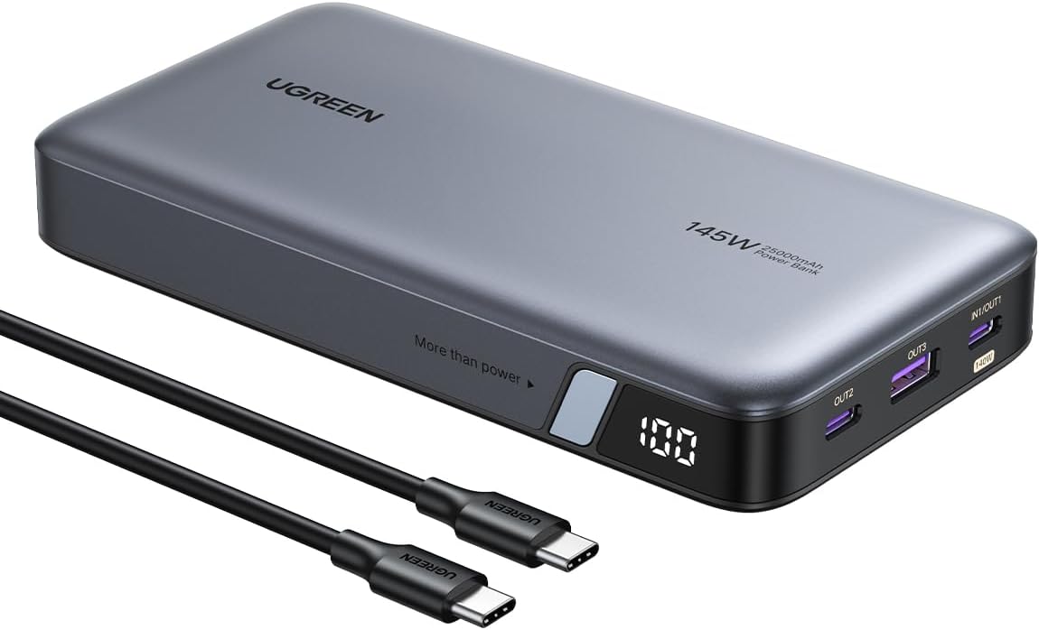 UGREEN 145W Power Bank 25000mAh