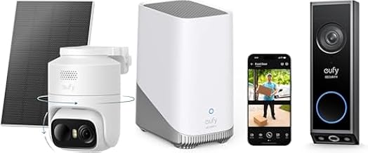 eufy Security eufyCam 3 2-Camera Kit with HomeBase 3
